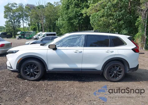 2025 Honda Cr-V Hybrid Sport-L z USA, uszkodzony, nr VIN 7FARS6H87SE032161